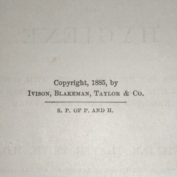 Antique -Primer of Physiology & Hygiene, W T Smith, 1885, 1st Edition Book. - Picture 4 of 15